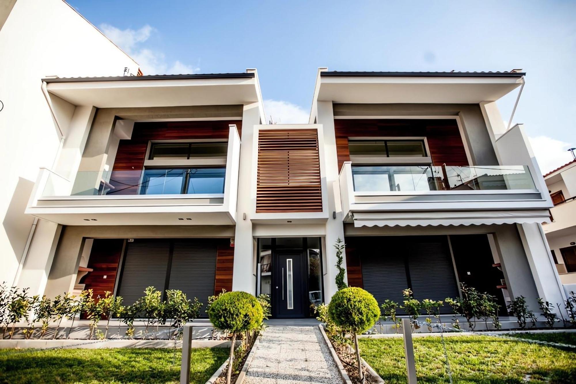 Aleksia Seaside Deluxe Apartment Pefkochori Ngoại thất bức ảnh