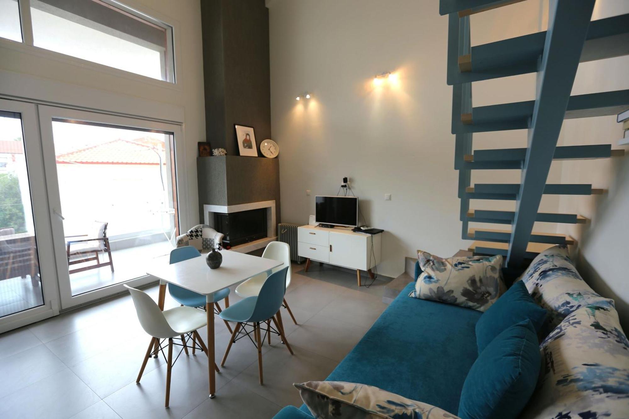 Aleksia Seaside Deluxe Apartment Pefkochori Ngoại thất bức ảnh