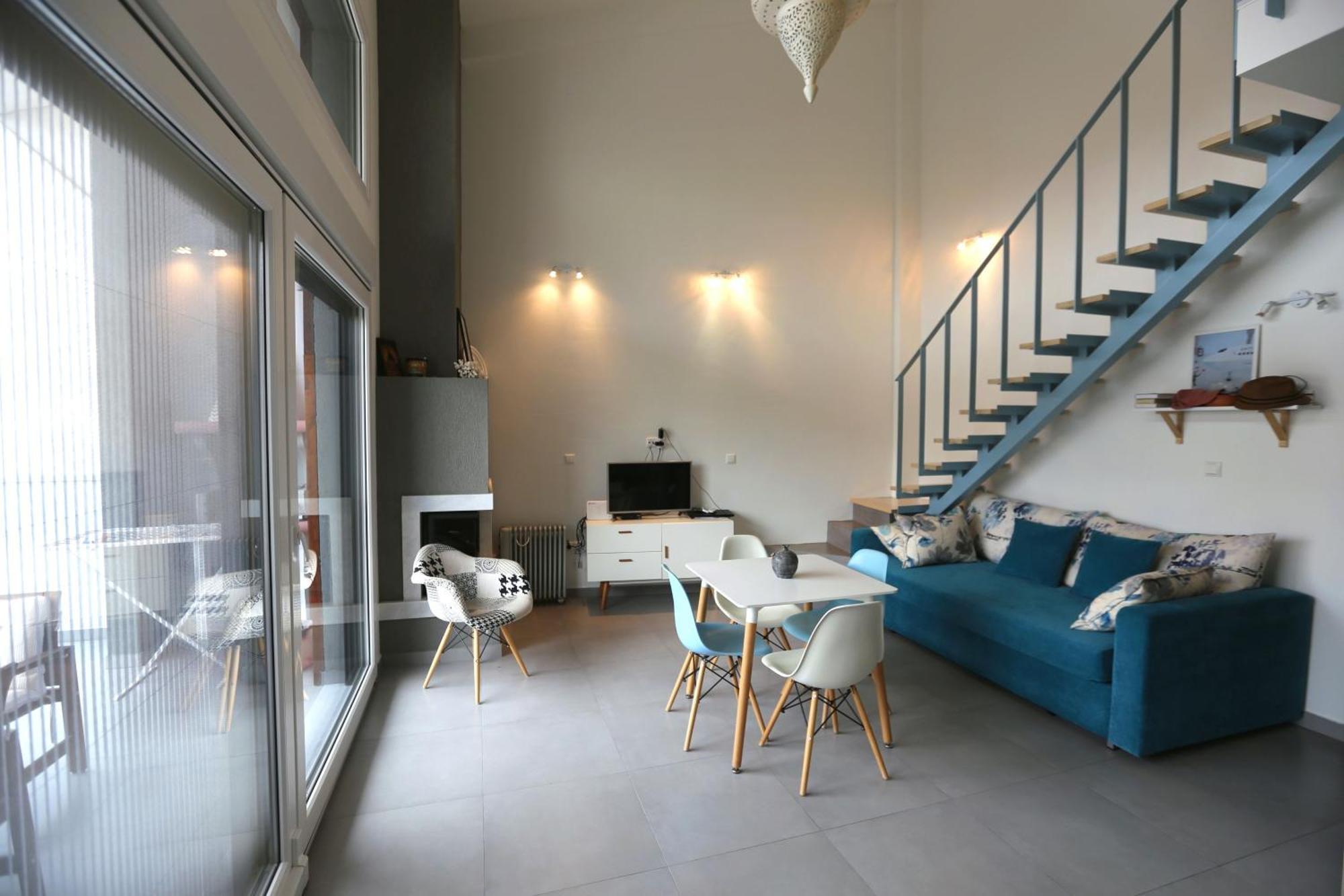 Aleksia Seaside Deluxe Apartment Pefkochori Ngoại thất bức ảnh