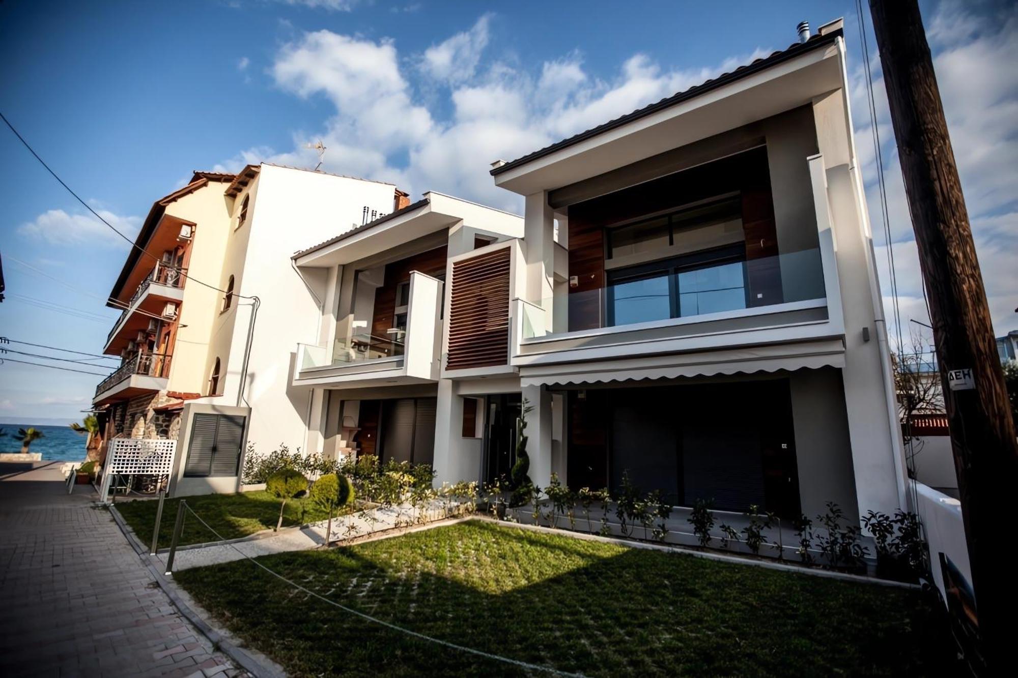 Aleksia Seaside Deluxe Apartment Pefkochori Ngoại thất bức ảnh
