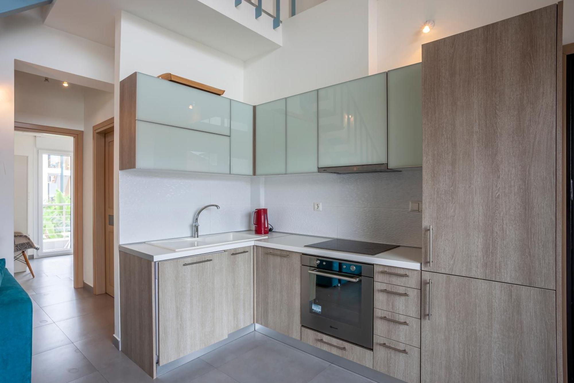 Aleksia Seaside Deluxe Apartment Pefkochori Ngoại thất bức ảnh