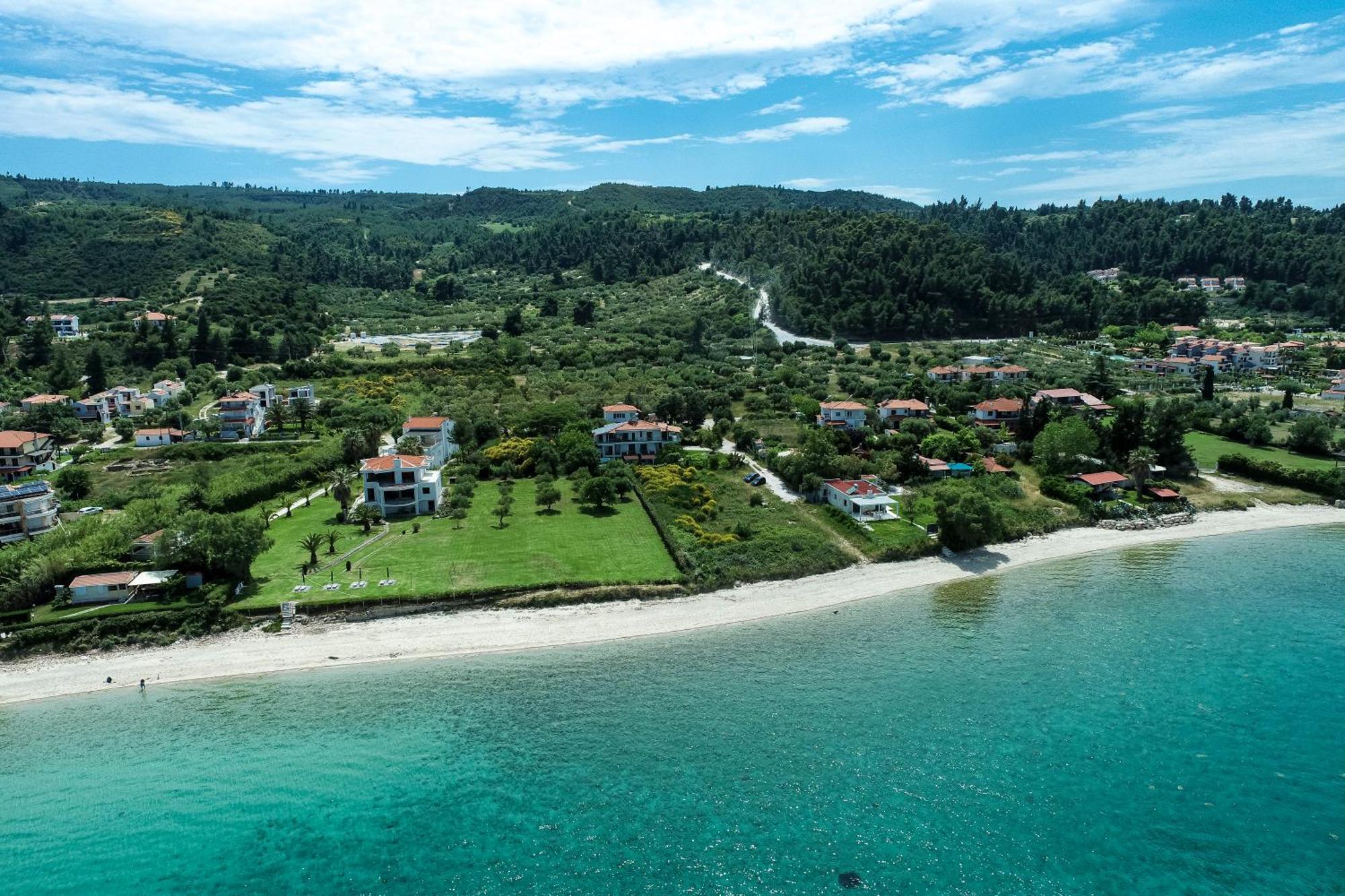 Aleksia Seaside Deluxe Apartment Pefkochori Ngoại thất bức ảnh