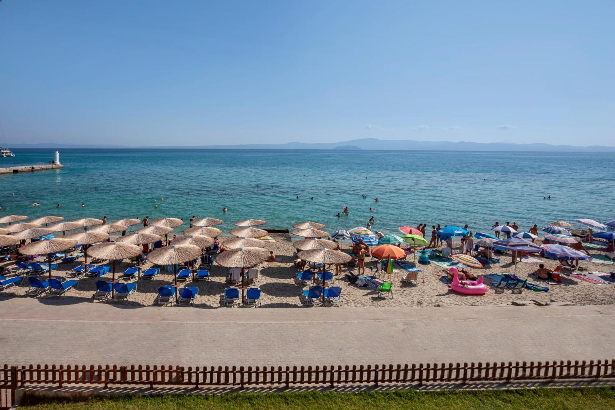 Aleksia Seaside Deluxe Apartment Pefkochori Ngoại thất bức ảnh