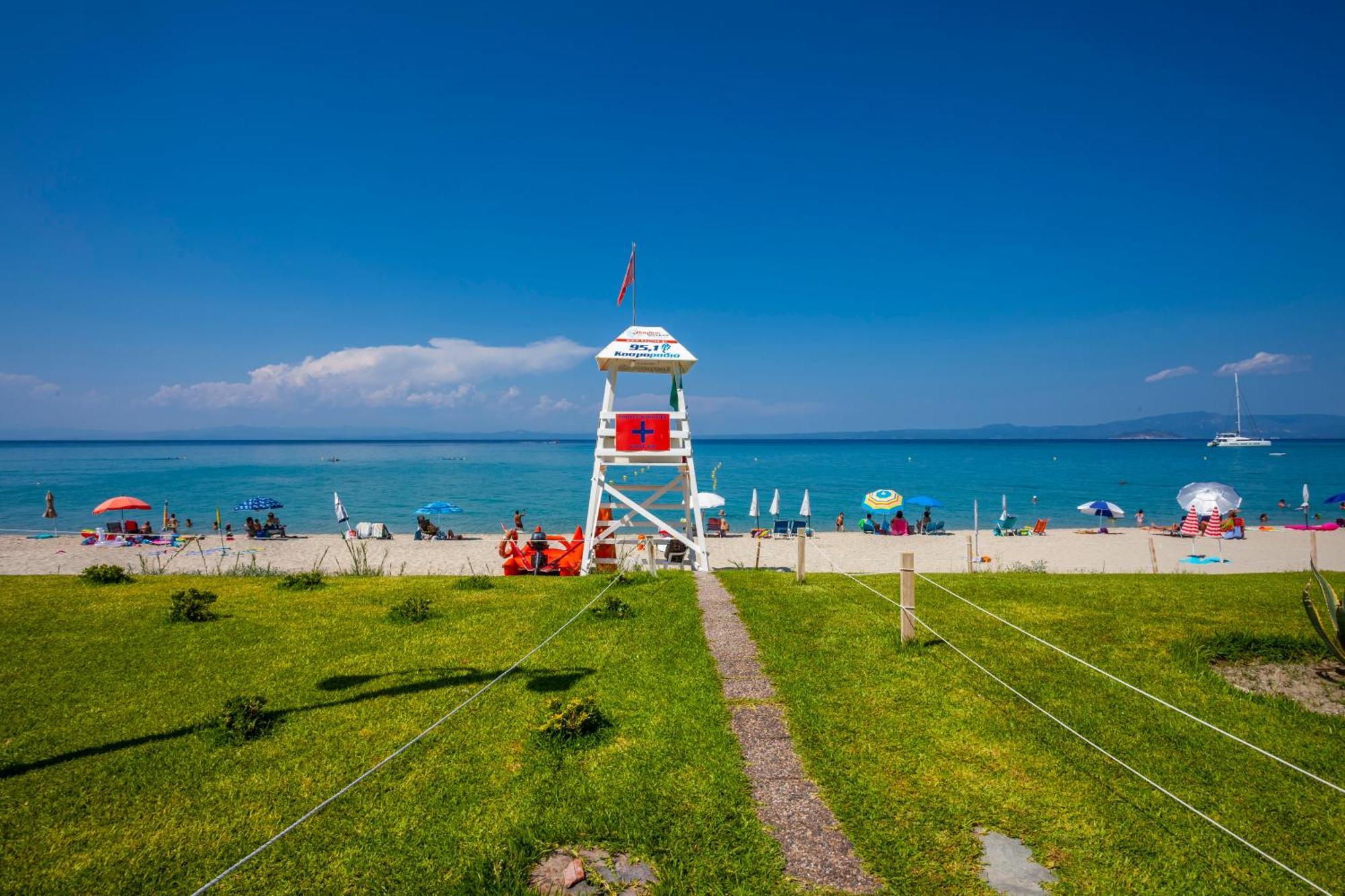 Aleksia Seaside Deluxe Apartment Pefkochori Ngoại thất bức ảnh