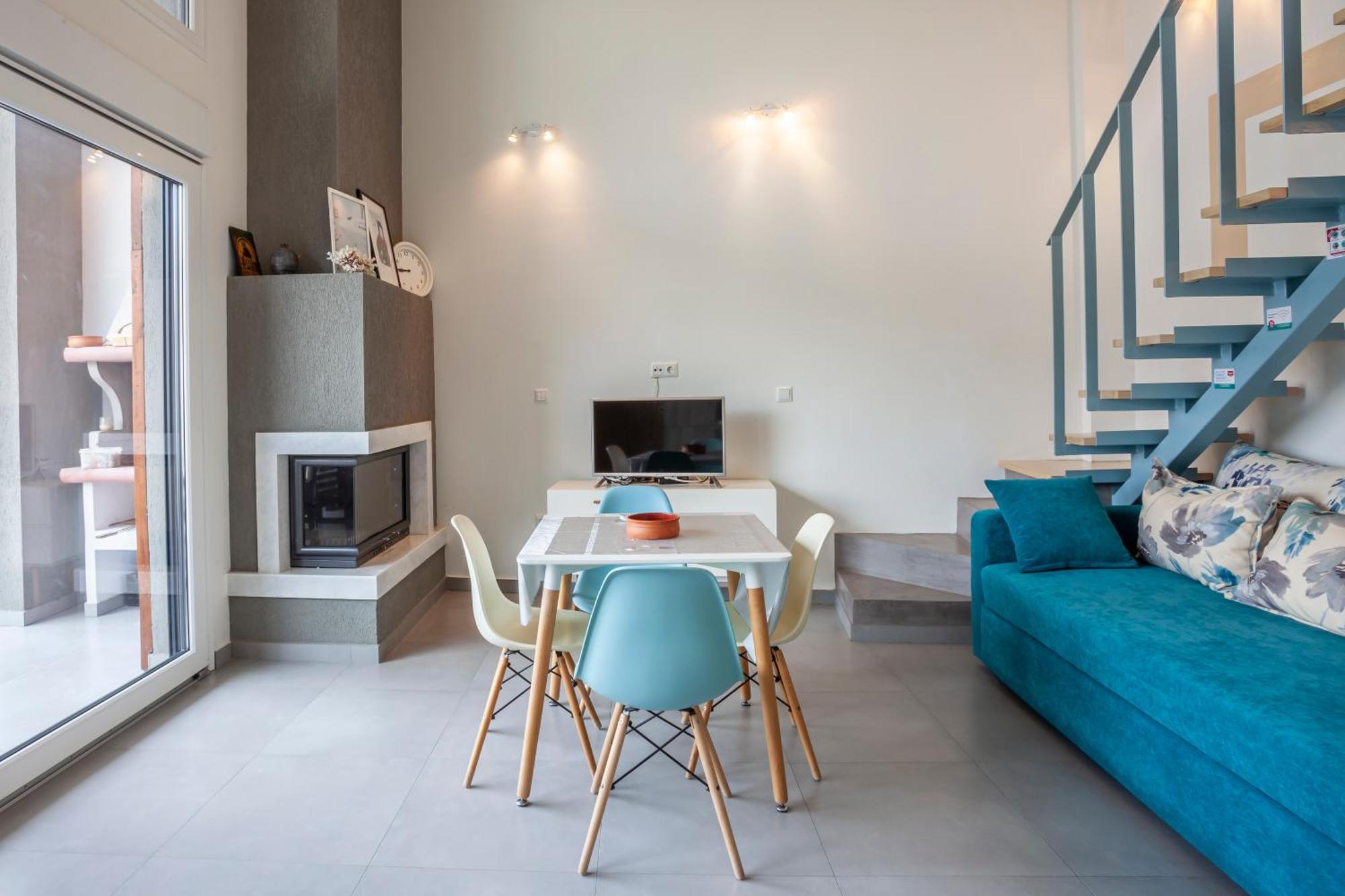 Aleksia Seaside Deluxe Apartment Pefkochori Ngoại thất bức ảnh
